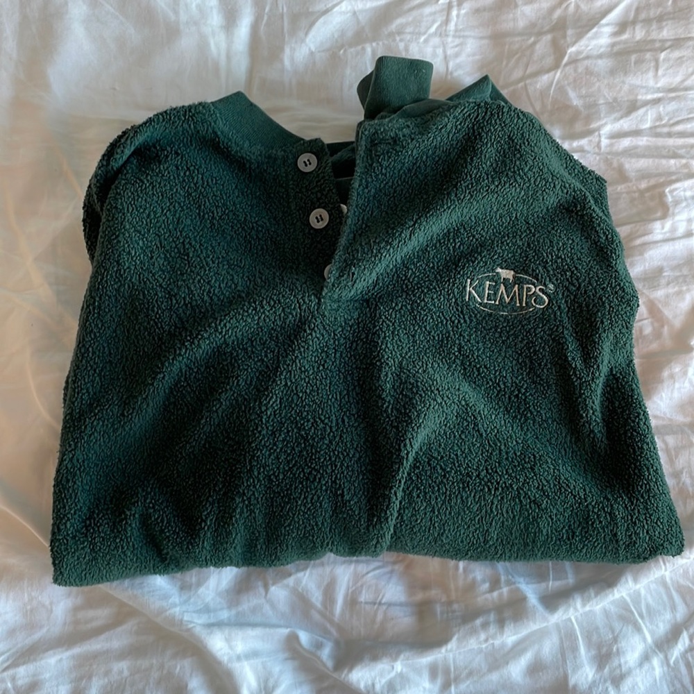 Vintage dark green KEMPS sweatshirt